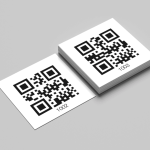 QR Code Stickers (Pack of 48)
